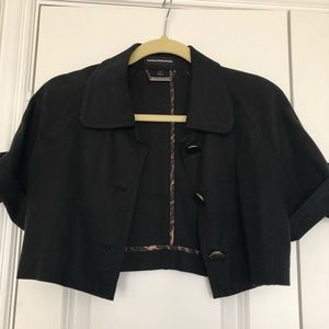 Express design studio crop jacket
